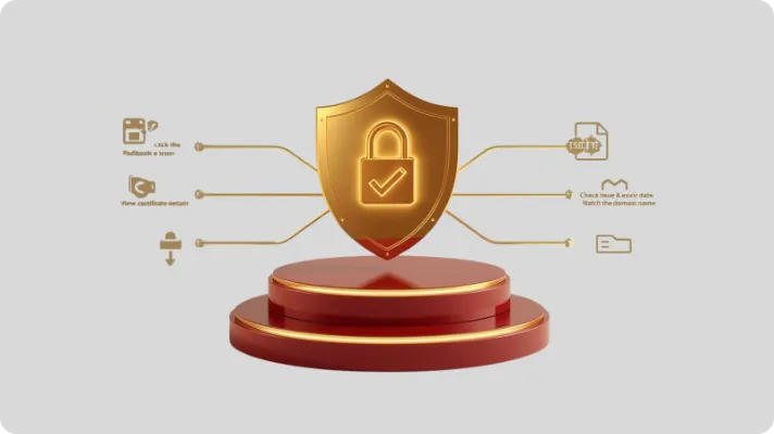 اطمینان از اعتبار و اصالت گواهی SSL سایت