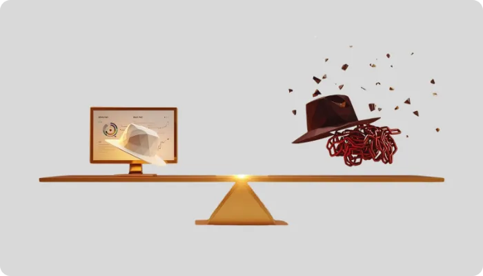 سئو کلاه سفید و کلاه سیاه؛ شناخت مرز میان اعتبار و خطر